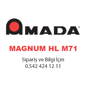 Amada Magnum Hl M71 Bi Metal Şerit Testere