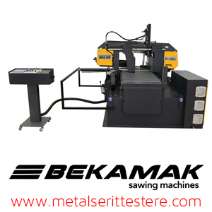 Bekamak Mafsallı Yatay Şerit Testere Makinaları BMSO-320GLS-NC