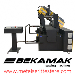 Bekamak Mafsallı Yatay Şerit Testere Makinaları BMSO-320GS-NC